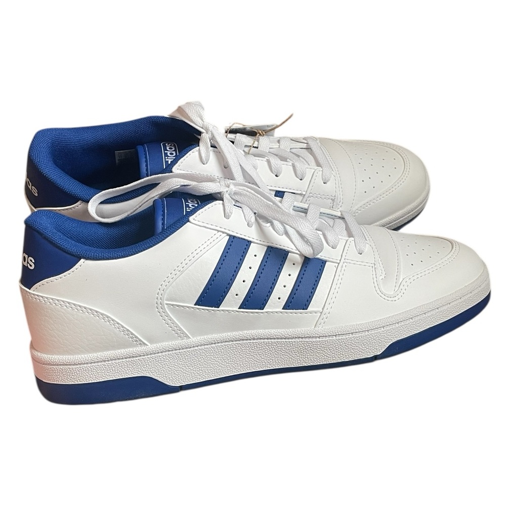 ADIDAS‎ Men’s Break Start, White/Blue, Size 11, NWT